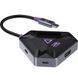 Перехідник для MacBook USB-C хаб Proove Gaming Spectre (2*USB3.0 + Type-C + PD100W + HDMI) 5 в 1 Dark Grey