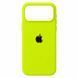 Чохол Silicone Case Full для iPhone 17 PRO MAX Neon green