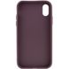 Чохол TPU Bonbon Metal Style Case для iPhone XR Plum
