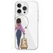 Чохол прозорий Print Adventure Girls для iPhone 17 PRO Beige Bag