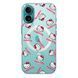 Чохол прозорий Print Hello Kitty with MagSafe для iPhone 17 Head Red