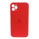 Чохол Silicone Case FULL+Camera Square для iPhone 12 PRO Red купити