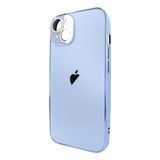 Чехол AG-PC Glass для iPhone 14 Plus Blue - ash-mobile.com.ua - фото 1