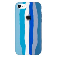 Чехол Rainbow Case для iPhone 7 | 8 | SE 2 | SE 3 Blue/Grey купить