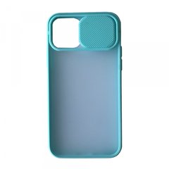 Чехол Hide-Camera matte для iPhone 12 MINI Sea blue купить