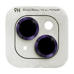Защитное стекло Metal Classic на камеру для iPhone 13 | 13 MINI Deep Purple