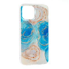 Чехол Chameleon Marble Case для iPhone 12 | 12 PRO Blue купить