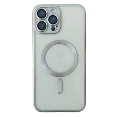 Чехол Shining MATTE with MagSafe для iPhone 14 PRO MAX Titanium Silver