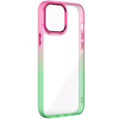 Чехол Fresh sip series Case для iPhone 13 PRO MAX Green/Pink