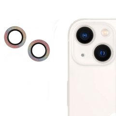 Захисне скло на камеру Diamonds Lens для iPhone 14 | 14 Plus Rainbow