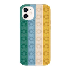 Чохол Pop-It Case для iPhone 12 MINI Pine Green/Yellow купити