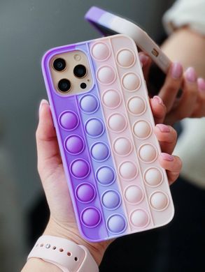 Чехол Pop-It Case для iPhone 11 PRO Light Pink/White купить