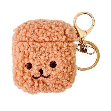 Чехол Teddy bear для AirPods 1 | 2 Brown - ash-mobile.com.ua - фото 1