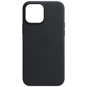 Чохол ECO Leather Case with MagSafe для iPhone 14 Plus Black - ash-mobile.com.ua - фото 1