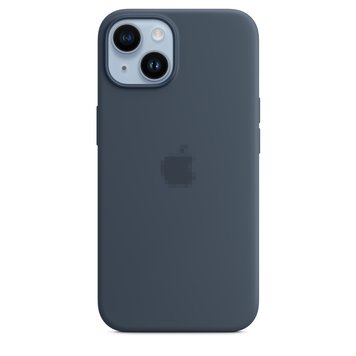 Чехол Silicone Case Full OEM+MagSafe для iPhone 14 Plus Storm Blue - ash-mobile.com.ua - фото 1