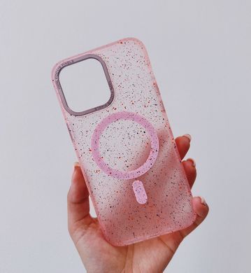 Чохол Splattered with MagSafe для iPhone 14 Pink - ash-mobile.com.ua - фото 3