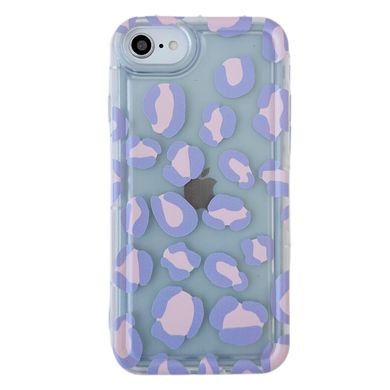 Чохол Purple Leopard Case для iPhone 7 | 8 | SE 2 | SE 3 Transparent купити