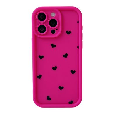 Чехол Wilkins Case для iPhone 16 PRO MAX Tiny Hearts Electric Pink - ash-mobile.com.ua - фото 1