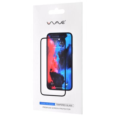 Захисне скло 3D WAVE Edge to Edge для iPhone 12 | 12 PRO Black купити