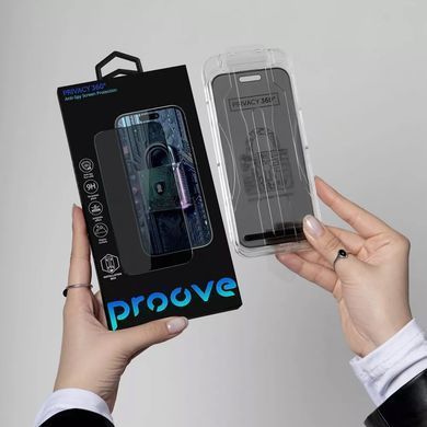 Захисне скло Proove Privacy 360 Installation Box для iPhone 17 Black