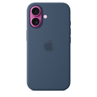 Чехол Silicone Case with MagSafe OEM для iPhone 16 Denim - ash-mobile.com.ua - фото 4