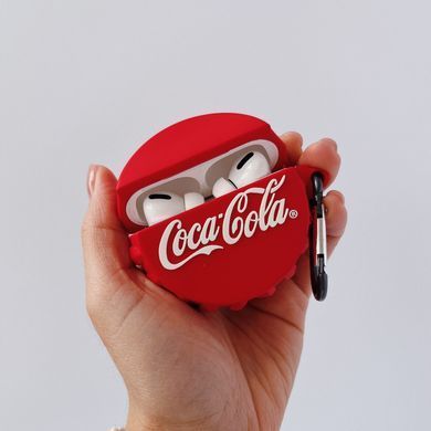 Чохол 3D для AirPods PRO Кришка Coca-Cola Red - ash-mobile.com.ua - фото 2
