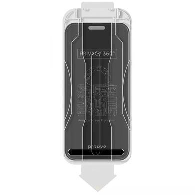 Захисне скло Proove Privacy 360 Installation Box для iPhone 17 Black