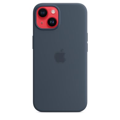 Чохол Silicone Case Full OEM+MagSafe для iPhone 14 Plus Storm Blue - ash-mobile.com.ua - фото 5