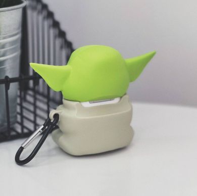 Чохол 3D для AirPods 1 | 2 Yoda White купити