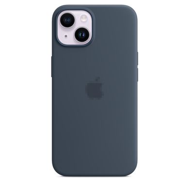 Чохол Silicone Case Full OEM+MagSafe для iPhone 14 Plus Storm Blue - ash-mobile.com.ua - фото 2