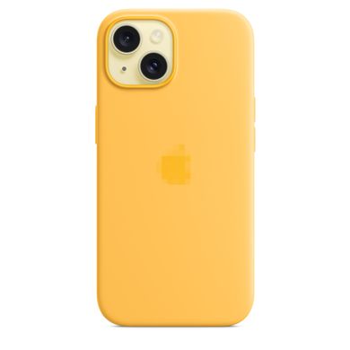 Чохол Silicone Case Full OEM+MagSafe для iPhone 15 Plus Sunshine - ash-mobile.com.ua - фото 3