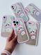 Чохол Cute Cat Mirror Case для iPhone 15 Pink