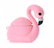 Чехол 3D для AirPods 1 | 2 Pink Flamingo