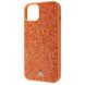 Чехол Bling World Grainy Diamonds для iPhone 15 Plus Sunset Gold