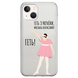 Чехол прозрачный Print NO WAR для iPhone 17 Air Геть!