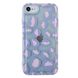 Чехол Purple Leopard Case для iPhone 7 | 8 | SE 2 | SE 3 Transparent купить