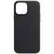 Чехол ECO Leather Case with MagSafe для iPhone 15 Plus Black