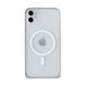 Чехол Metal Frame with MagSafe для iPhone 12 Silver купить