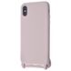 Чехол WAVE Lanyard Case для iPhone X | XS Pink Sand купить