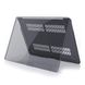 Накладка HardShell Transparent для MacBook Air 13.6" (2022-2024 | M2 | M3) Black