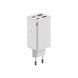 СЗУ Baseus GaN6 Pro Fast Charger 2 Type-C + 2 USB 65W White - ash-mobile.com.ua - фото 1
