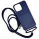 Чохол Colorful Pocket Strap для iPhone 13 PRO MAX Midnight Blue - ash-mobile.com.ua - фото 1