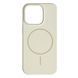 Чехол Silicone Case Full Protective with MagSafe для iPhone 17 PRO Vanilla