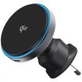 Автомобільний тримач з Бездротовою Зарядкою Proove Titanium Circle Qi2 15W Gray - ash-mobile.com.ua - фото 1