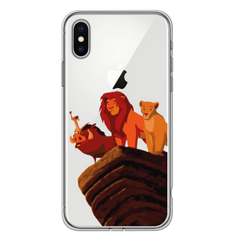 Чохол прозорий Print Lion King для iPhone X | XS Family купити