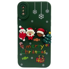 Чехол Merry Christmas Case для iPhone XS MAX Green купить