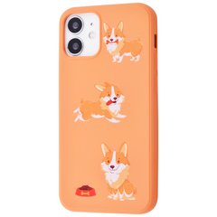 Чехол WAVE Fancy Case для iPhone 12 MINI Corgi Orange купить