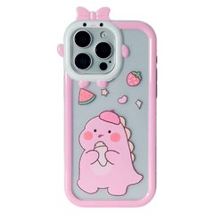 Чехол Sweet Dinosaur Case для iPhone 12 PRO MAX Pink купить