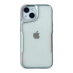 Чехол NFC Case для iPhone 15 Silver