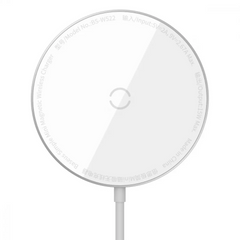 Бездротовий ЗП Baseus Simple Mini Magnetic 15W White купити